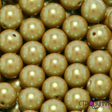 Жемчуг Preciosa MAXIMA Pearlescent Khaki 4 мм, 10 штук